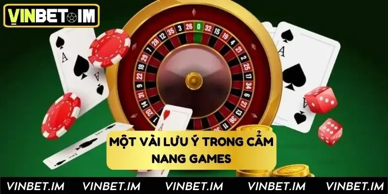 Một vài lưu ý cần biết cho bet thủ