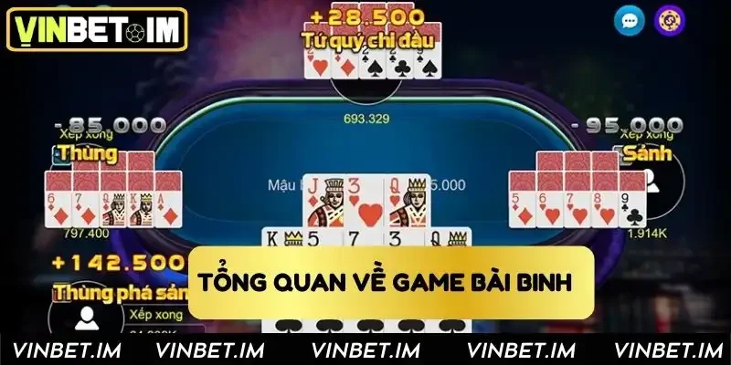 Giới thiệu chung về trò chơi mậu binh online 