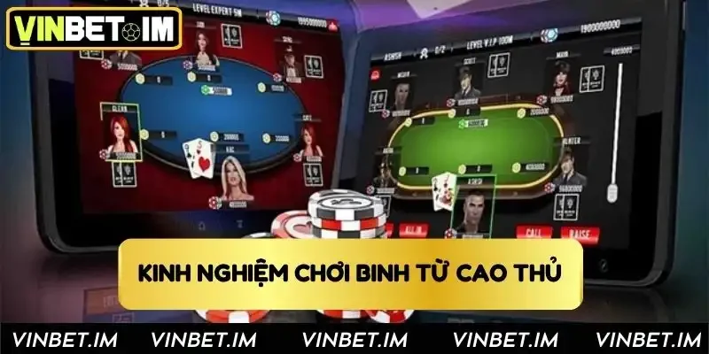 Một số kinh nghiệm chiến thắng game bài từ các cao thủ 