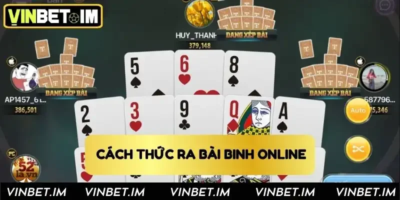 Quy định cách thức ra bài khi thi đấu online 